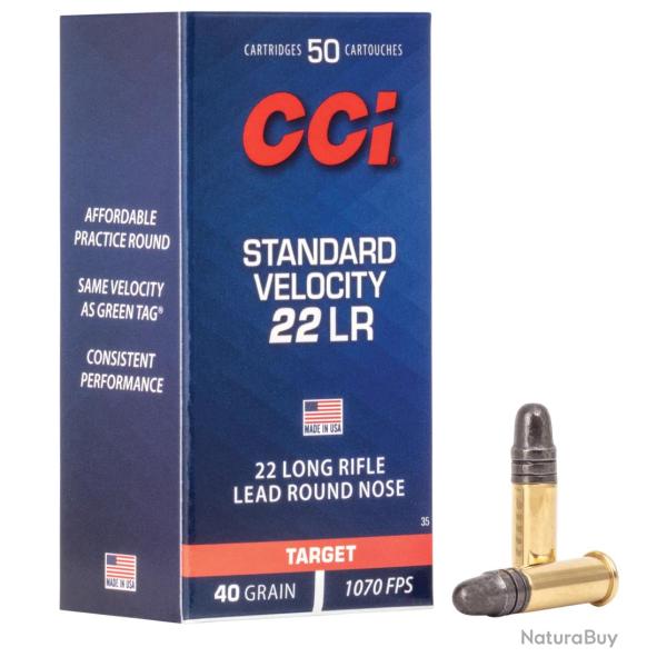 50 Cartouches CCI Standard Cal.22LR