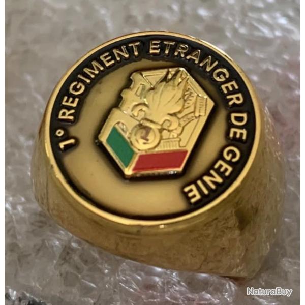 Bague l�gion �trang�re  1 REGI, fremdenlegion, french foreign legion dor�e