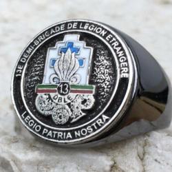 1 Bague l&eacute;gion &eacute;trang&egrave;re  13 DBLE  1.8cm fremdenlegion, french foreign legion