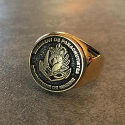 Bague parachutiste, Rpima, TAP ,troupes a&eacute;roport&eacute;es, arm&eacute;e dor&eacute;e