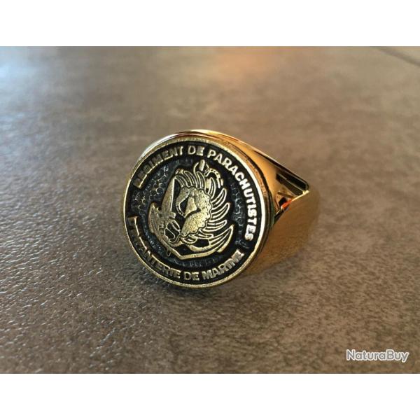 Bague parachutiste, Rpima, TAP ,troupes a�roport�es, arm�e dor�e