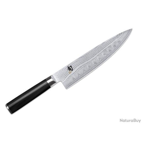 SHUN COUTEAU DE CUISINE 20CM DAMAS ALVEOLE INOX