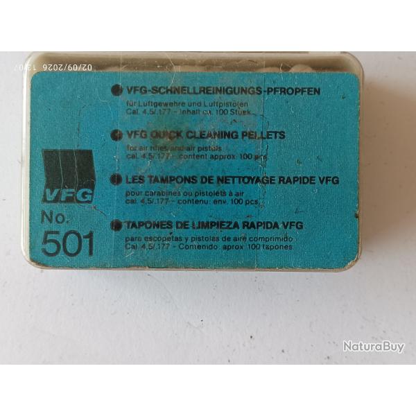 tampons de nettoyage a air - cal .177/4.5mm
