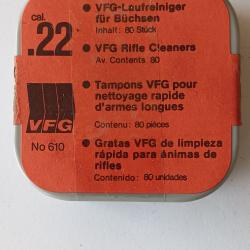 tampons de nettoyage a air - cal .22/5.5mm