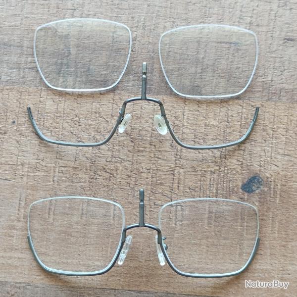 Pilla inserts verres correcteurs Panther X6 post plus