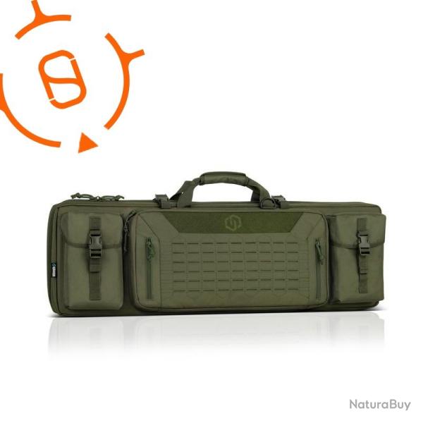 URBAN WARFARE 36" DOUBLE RIFLE BAG GUN SAVIOR EQUIPMENT  vert
