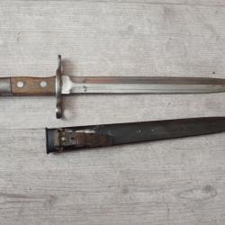 671133 BAIONNETTE SUISSE MODELE 1918 POUR FUSIL SCHMIDT RUBIN K31 ou K11
