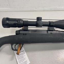 !! NEUF !! PACK CARABINE SAVAGE AXIS CALIBRE 243WIN GAUCHER+ LUNETTE 3-10X44 + SILENCIEUX