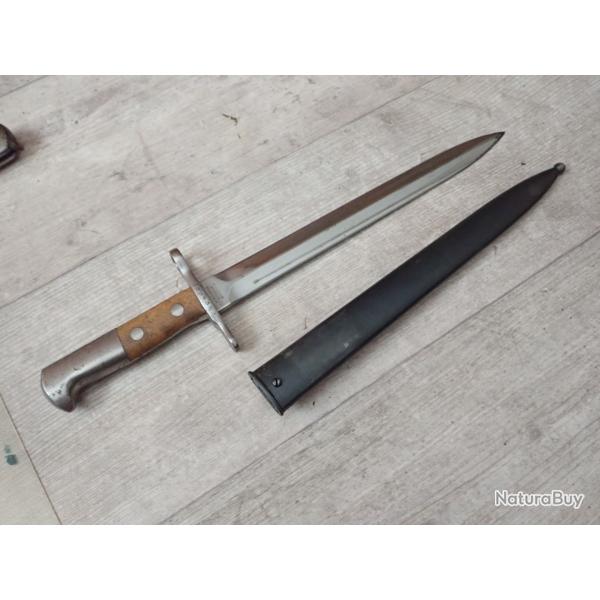 238438 BAIONNETTE SUISSE MODELE 1918 POUR FUSIL SCHMIDT RUBIN K31 ou K11