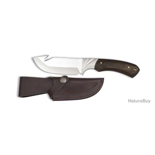 Couteau Skinner Albainox - Manche en bois lamin� Stamina