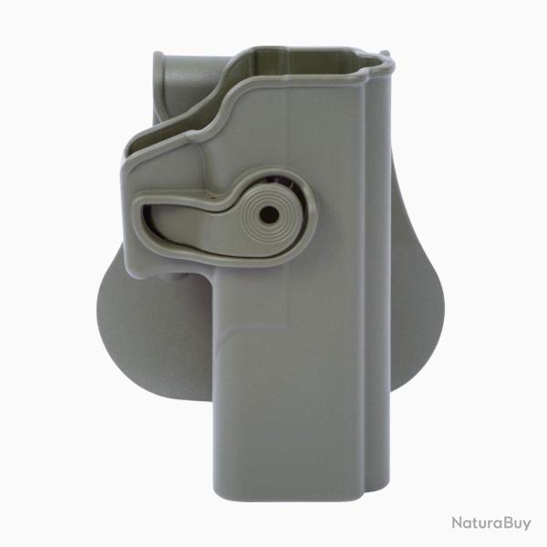 Holster LV2 Glock 20/21/28/30/37/38/41 Gen 4 Vert Olive Droitier