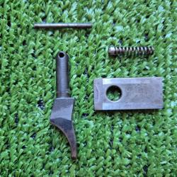 Lot Cl&eacute; de bascule de sous garde + ressort  + verrou fusil SMFM Monocoup Pliant