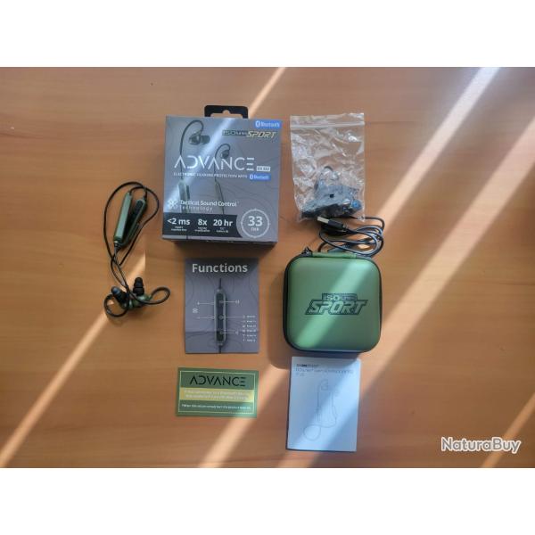 Oreillettes �lectroniques Isotunes Sport Advance - 1� sans prix de r�serve !!