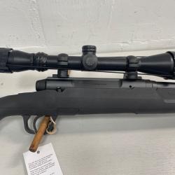 !! NEUF !! PACK CARABINE SAVAGE AXIS CALIBRE 243WIN GAUCHER+ LUNETTE 3-12X40 + SILENCIEUX