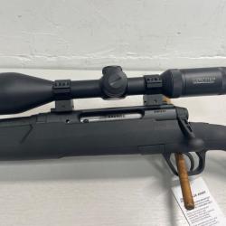 !! NEUF !! PACK CARABINE SAVAGE AXIS CALIBRE 243WIN GAUCHER+ LUNETTE 3-12X50 + SILENCIEUX