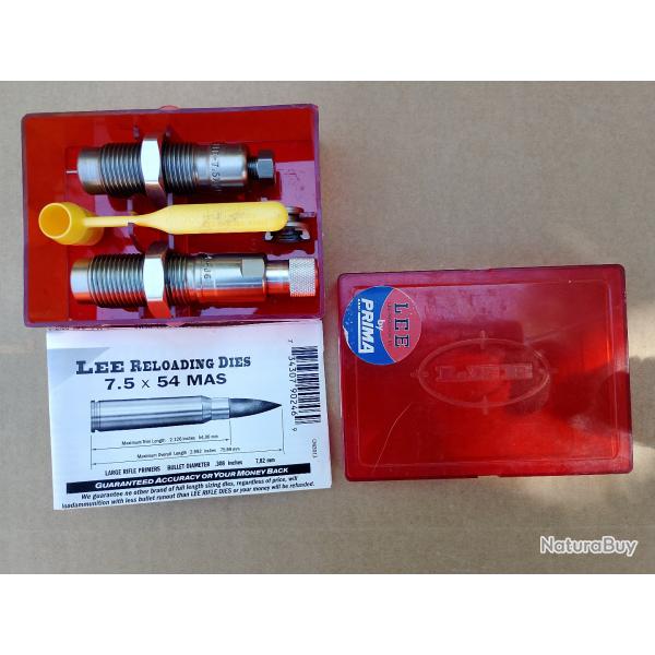 Jeu d'outils LEE pr�cision cal 7.5X54 fran�ais