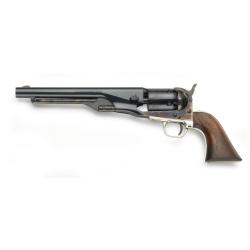 Revolver &agrave; poudre noire PIETTA 1861 Navy Civilian acier jasp&eacute; .36 PN