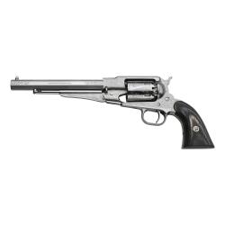 Revolver &agrave; poudre noire PIETTA Remington 1858 Texas nickel&eacute; grav&eacute; .44 PN