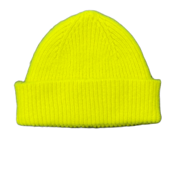Bonnet Barra neon yellow enfant