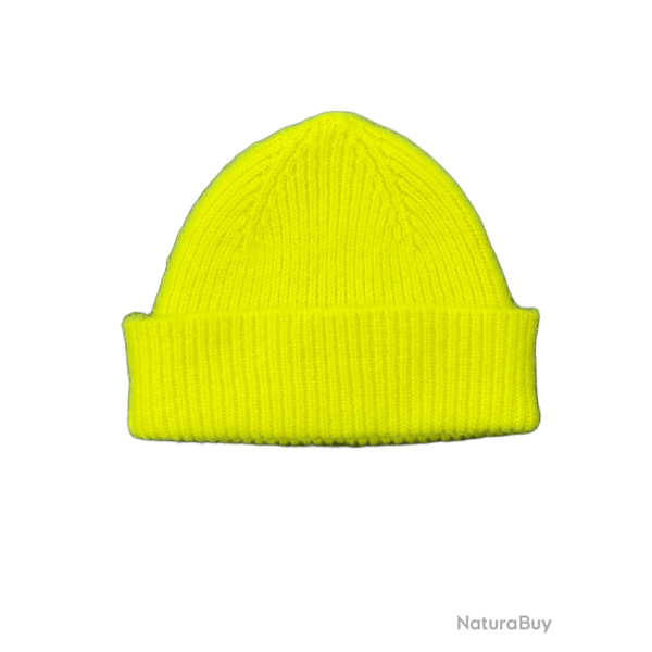 Bonnet Barra neon yellow enfant