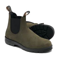 Boots mixtes Chelsea classic - #2442 Forest nubuck - Blundstone - 39 / Vert