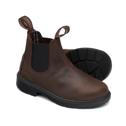 Boots Enfant Chelsea - #1468 Antique brown - Blundstone - 35/36 / Marron