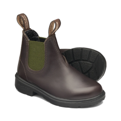 Boots enfant Chelsea - #2394 Espresso/olive - Blundstone - 35/36 / Marron