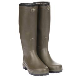 Bottes country cross homme jersey vert chameau - 42