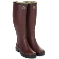 Bottes GIVERNY jersey femme cherry - 38