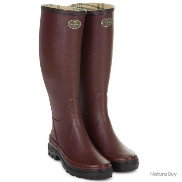Bottes GIVERNY jersey femme cherry - 42
