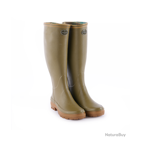 Bottes GIVERNY jersey femme vert vierzon - 40