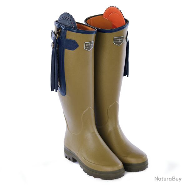 Bottes L'Alliance femme vert vierzon n�opr�ne - 39