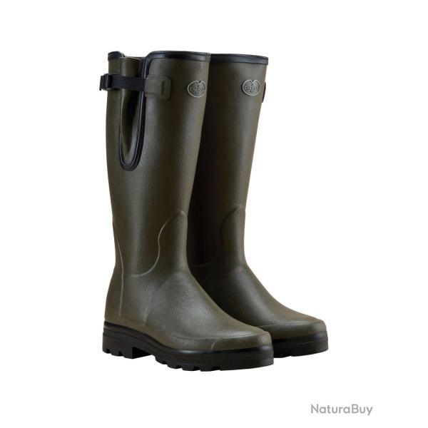 Bottes VIERZONORD femme vert chameau n�opr�ne - 38