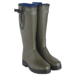 Bottes VIERZONORD homme n&eacute;opr&egrave;ne vert chameau VERT CHAMEAU