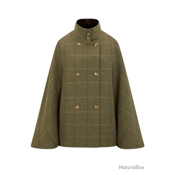 Cape tweed Femme Surrey - Lovat Blue - Alan Paine - M / Kaki
