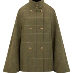 Cape tweed Femme Surrey - Lovat Blue - Alan Paine - L / Kaki