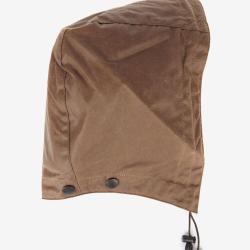 Capuche coton huil&eacute; bark