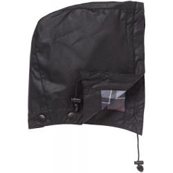 Capuche coton huil&eacute; black