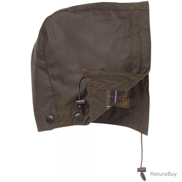 Capuche coton huil� olive