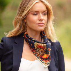 Carr&eacute; Heads or Tails navy medium
