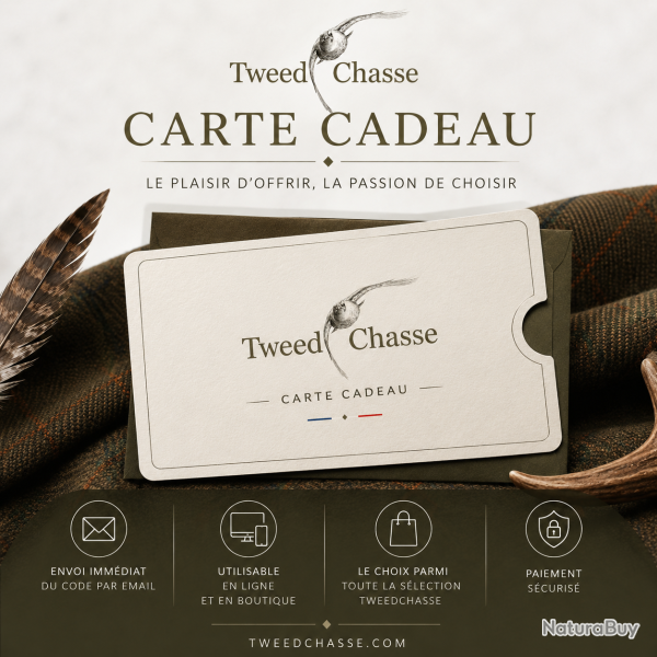 Carte cadeau - Tweedchasse - 200,00 �