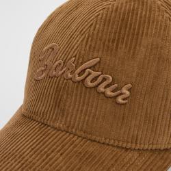 Casquette baseball en velours Femme Ivybridge - Barbour - Marron / Taille unique