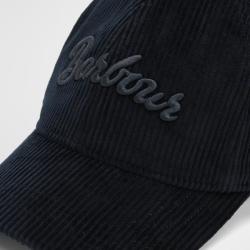 Casquette baseball en velours Femme Ivybridge - Barbour - Bleu / Taille unique