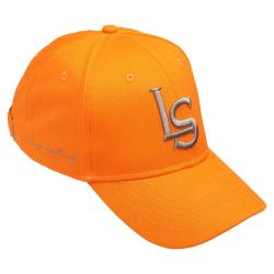 Casquette baseball LS orange/brown