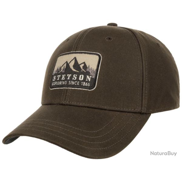 Casquette baseball waxed cotton