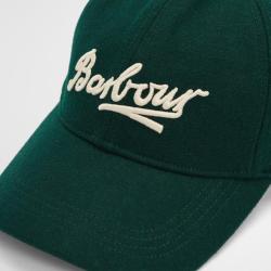 Casquette baseball en laine Bowery - 2 coloris - Barbour - Vert / Taille unique