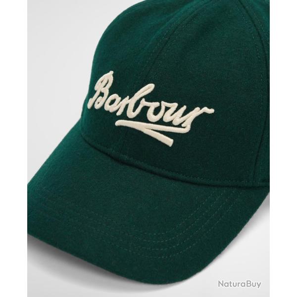 Casquette baseball en laine Bowery - 2 coloris - Barbour - Vert / Taille unique