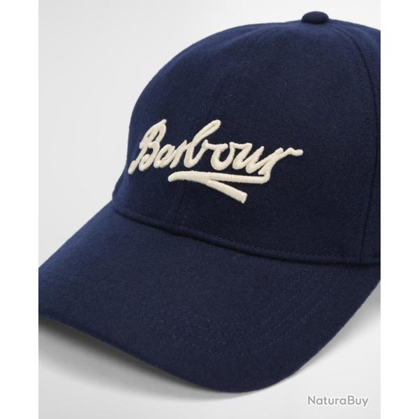 Casquette baseball en laine Bowery - 2 coloris - Barbour - Bleu / Taille unique