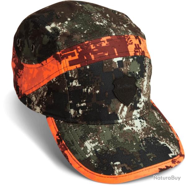 Casquette de chasse camouflage Asle - Opt2 orange - Northern Hunting - Camouflage