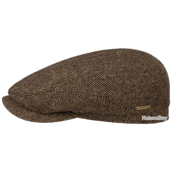Casquette driver wool herringbone - 57 cm